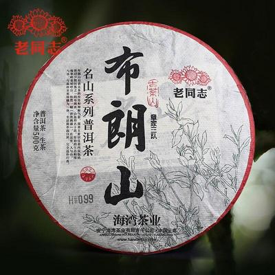2022 Haiwan Zhang Jia San Dui Village Raw Puerh Chinesischer Tee Bulang Mountain Aged Tree Sheng Puer Chinesischer Tee 500g