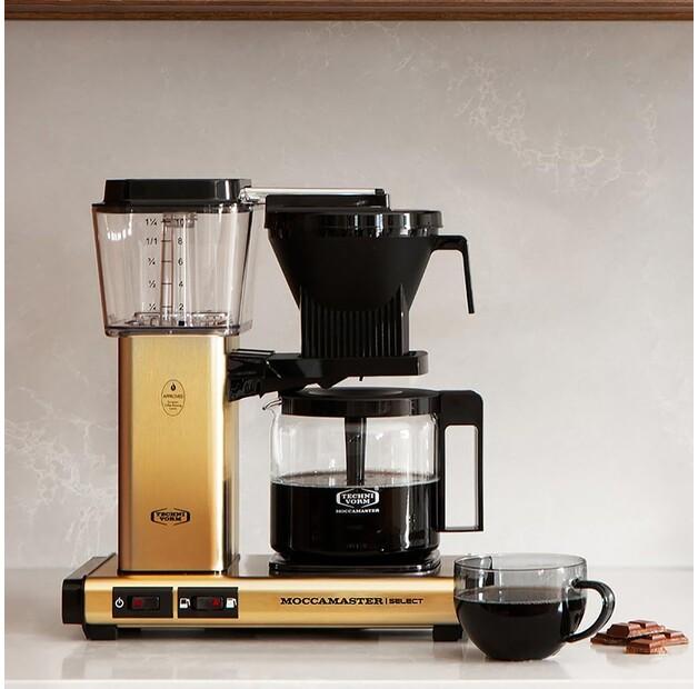 Кофеварка Technivorm Moccamaster KBG Select матовая латунь (53972)