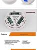 Battery-Powered Carbon Monoxide Detector for Home Use with Sound and Light Alarm