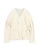 Youneedgarments French Terry Cardigan (Ivory)