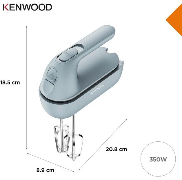 Ручной миксер Kenwood HMP40.000GY Quick Mix Go storm blue (0W22210034)