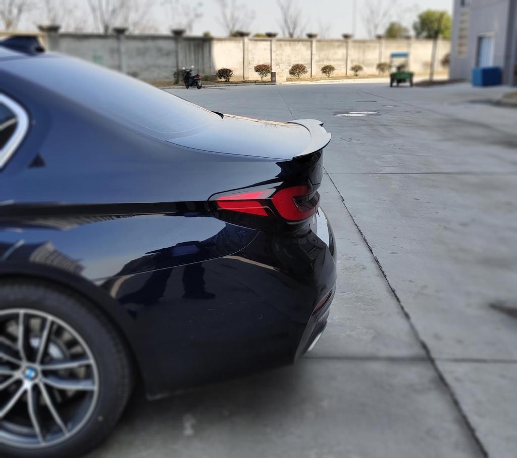 Front Lip & Rear Spoiler Body Kit for 18-20 BMW 5 Series G30/G38 FD Style
