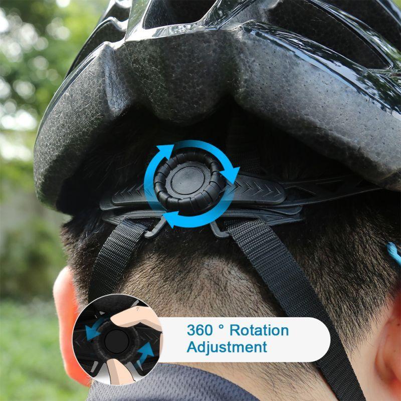 Fahrradhelm für Herren und Damen, für Straßen- und Mountainbikes, Outdoor, für Fahrräder, Skateboards, Roller, integral geformt, ultraleicht