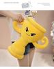 Cartoon Plush Trophy Cushion - Cute Football Sports Gift for Students