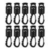 Secure and Quick To Use Awning Hook Clamp for Tent Wind Ropes Pack of 10