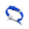 Medical Alert ID Bracelet for Men Women Personalized Diabete ICE Silicone Wristband Type 2 Custom Engraved