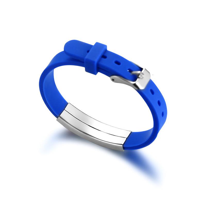 Medical Alert ID Bracelet for Men Women Personalized Diabete ICE Silicone Wristband Type 2 Custom Engraved