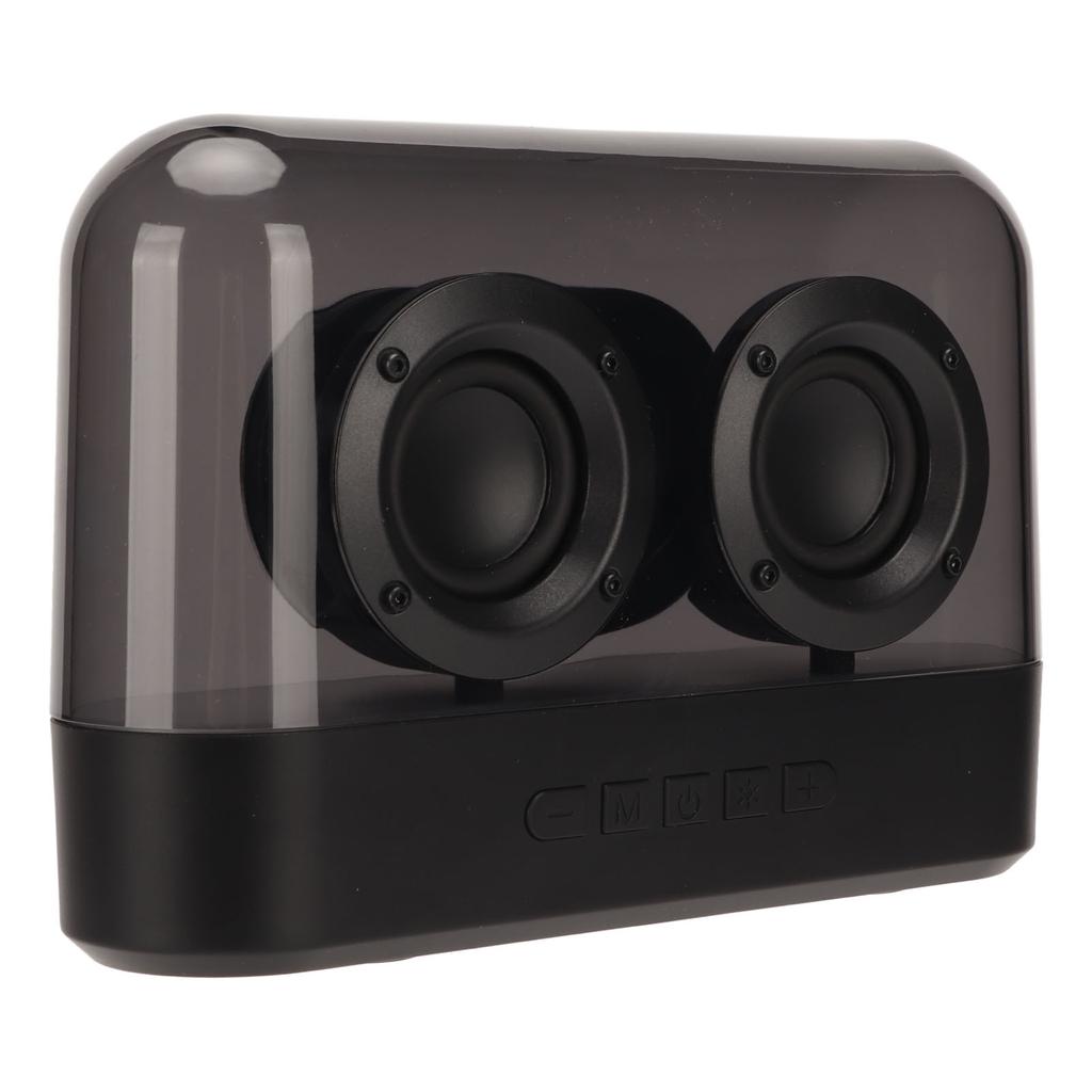 Bluetooth Speaker Stereo Subwoofer Memory Card Playback Transparent Portable Wireless Speaker with C