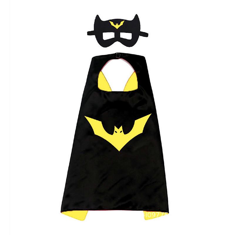 Kids' Superhero Cape & Mask Set for Halloween