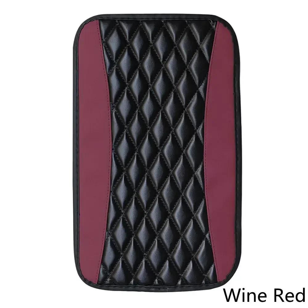 NEUE Auto-Armlehnenbox-Abdeckung - PU-Leder, rutschfestes Polster, kratzfest & atmungsaktiv, Komfortpolster für das Fahren, passt für die meisten Fahrzeuge