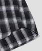 AGOD Oversized Flannel Check Shirt [Black]