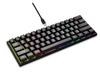 K98 Mechanical Keyboard with Blue or Red Axis, Wired Connection, Dual-Color Injection Keycaps for Gaming