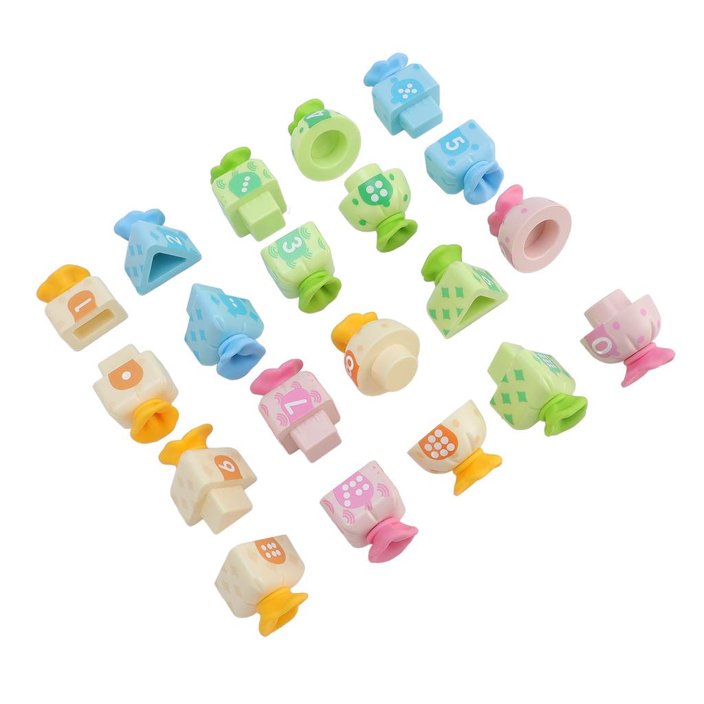 Number Matching Toy Color Shape Recognition Fine Motor Skill Educational Candy Shaped Number Countin