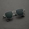 New Arrival Vintage Hip Hop Square Sunglasses Women Men Punk Sun Glasses Eyewear  for Male Female Metal Glasses