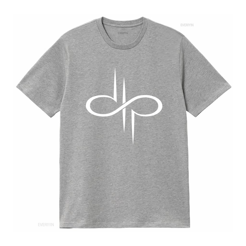 DTP Infinity Symbol T Shirt for Men and Women Available In Sizes S XXL Colors Black White Devin Townsend Project Vintage Soft