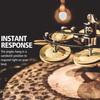 MEINL Cymbals Artist Series Hi-Hat Tambourine 5" HTHHBG (BENNY GREB)