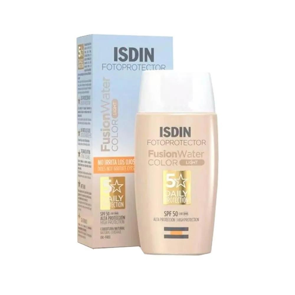 ISDIN Fusion Water Color Light 50ml 1 Pack Isdin Fotoprotector Fusion Water Color - Sonnencreme with