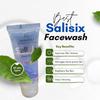 Rotex Salisix Anti-Acne Salicylic Acid 1% Face Wash with Triclosan for Pore Cleansing, Oil Control & Sebum Regulation | Suitable for Oily, Combina