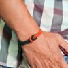 Trendy Men Bracelet Sliding Adjustable Stainless Steel Magnetic Clasp A Grade Rope Wristband Boyfriend Hand Accessories Hombre