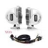 Schiff Elektrohorn 304 Edelstahl Schneckenhorn Auto Speedboot Schiff Super Laut Wasserdicht Hoher Ton
