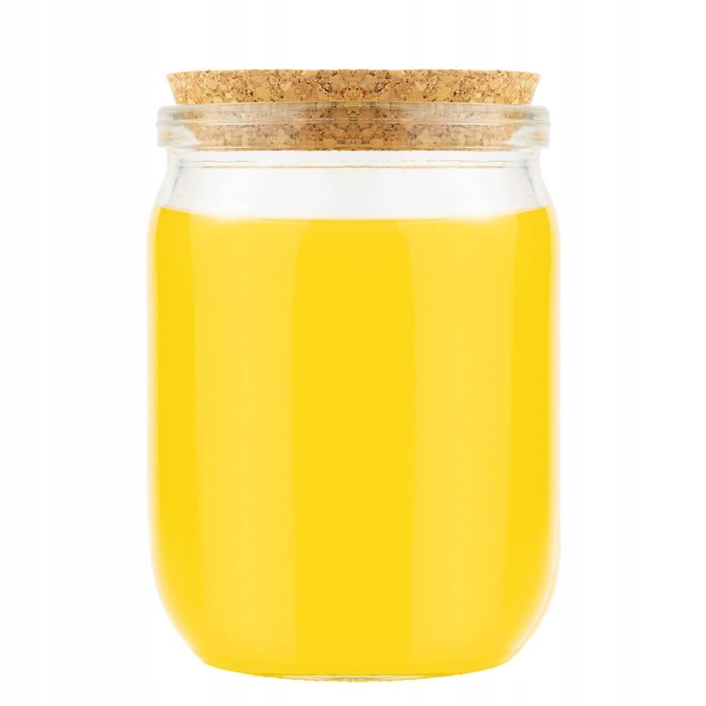 Glass Jar with Cork 500ml Food Container