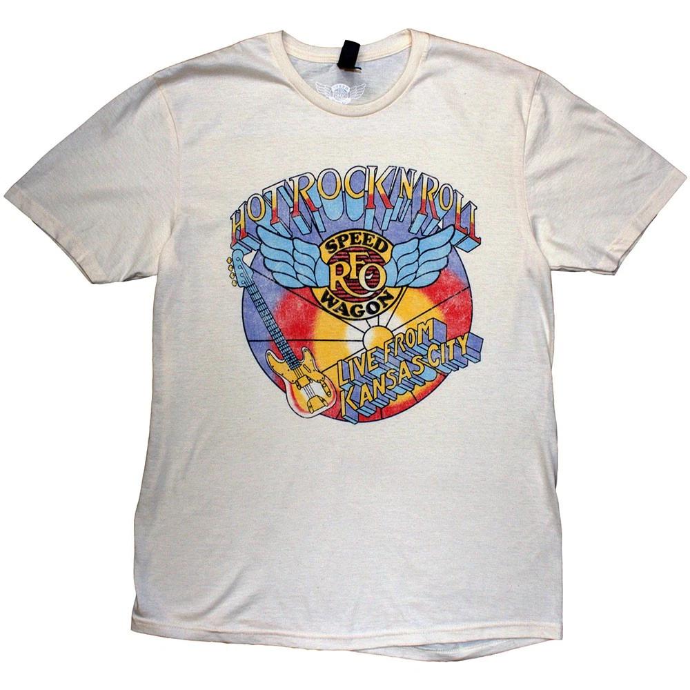 

REO Speedwagon Kansas Licensed T-Shirt Men s- 4XL