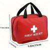 Red Portable Travel Multi-functional Bag with Handle, Zippered Organizer Bag, Lightweight Bag for Outdoor,travel,household