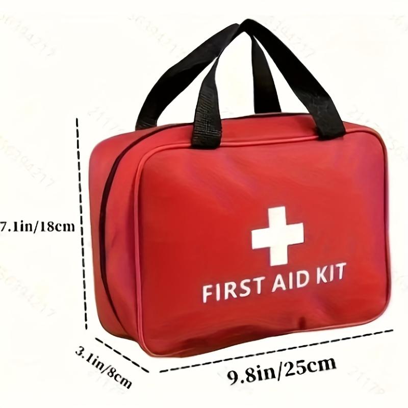 Red Portable Travel Multi-functional Bag with Handle, Zippered Organizer Bag, Lightweight Bag for Outdoor,travel,household