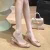Summer new Baotou sandals women's fashion versatile niche design square head women's shoes