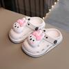Cute Cartoon Kids Clogs Breathable Non Slip Closed Toe Sandals Summer Two Way Slippers For Boys And Girls Home Outdoor Use