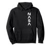 NASA Worm Logo Vertical Design - NASA Space Hoodie