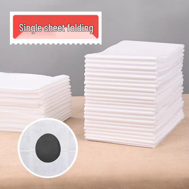 Waterproof Non-Woven Salon Bed Sheets - Oil-Proof & Thickened for SPA, Foot Bath, or Beauty Salon