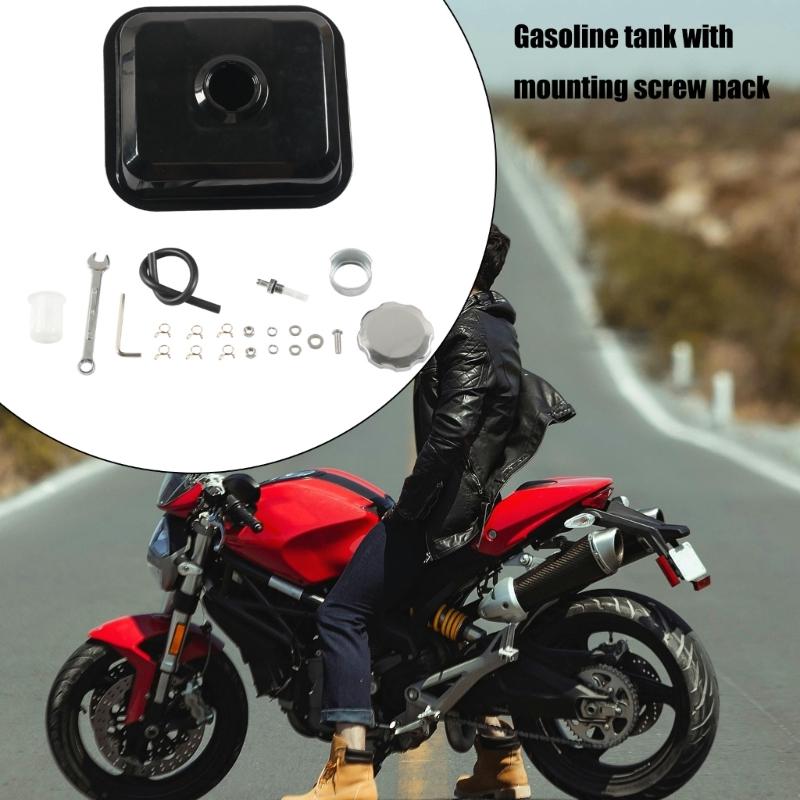 Gas Storage Tanks Mounting Bolts Kits with Easy Installs Gas Tanks Screws Accessory for Enhancing Motorbike Performances