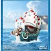 POP MART One Piece Thousand Sunny Ship Great Route Series Collectible Fashion Anime Vehicle Model For Anime Fans And Collectors
