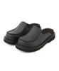 Dnsr Mammoth Saffiano Mule Black