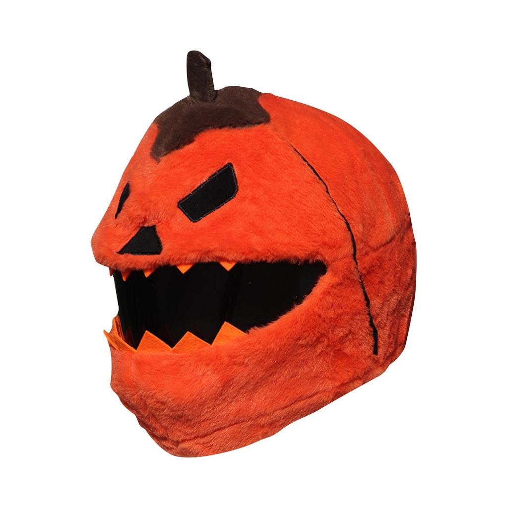 Halloween Decoration Pumpkin Hood, Fun Halloween Decoration, Motorcycle Hood, Festive Atmosphere, Gift For Men And Women