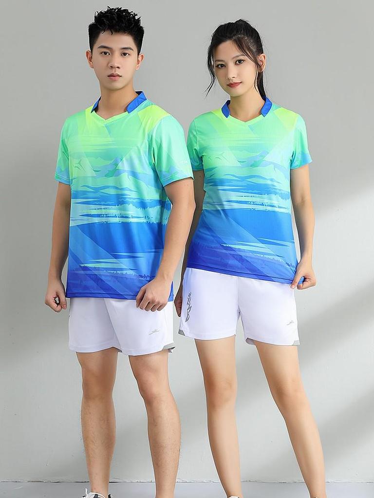Unisex Quick-Drying Breathable Badminton and Volleyball Sportswear