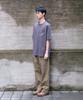 Holliseon Lawrence Short Embroidery T-Shirt Charcoal