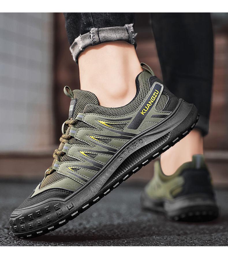 Men's Breathable Non-Slip Wear-Resistant Casual Outdoor Work Shoes