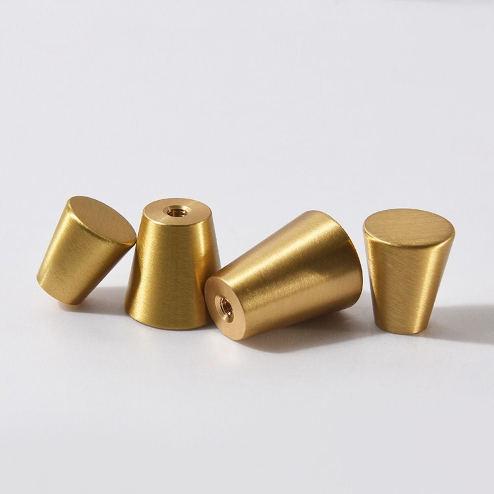 Simple Drawer and Cabinet Door Copper Handles Modern All-copper Handles Brass Handles  Kitchen