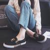 New Women Loafers Breathable Casual Canvas Shoes Women's Flat Shoes Non-slip Sneakers