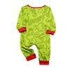 Set de pijamale potrivite pentru familie cu top cu gât rotund și mânecă lungă și pantaloni pentru femei și copii, îmbrăcăminte de casă cu imprimeu distractiv
