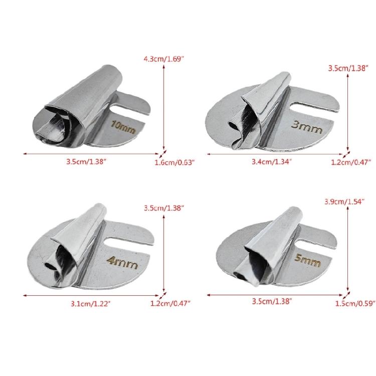 3mm-10mm 8 Sizes Wide Rolled Hem Sewing Machine Presser Foot