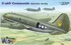 VALOM Curtiss Commando Transport Plane Operation Varsity 1945 Plastic Model CV72152 1/72 C-46D Twin-Engine
