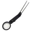 Magnifying Glass Magnifier Tweezers Mini Magnifying Lens for Jewelry Inspection