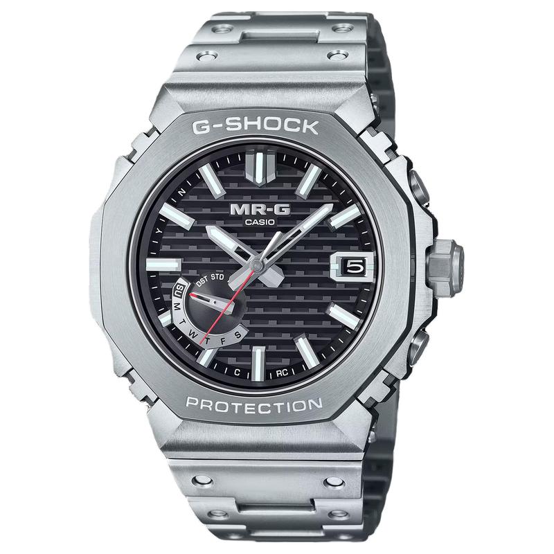 CASIO MR-G series MRG-B2100 series 200 meters waterproof solar Quartz titanium alloy strap men's watch black dial MRG-B2100D-1AJR