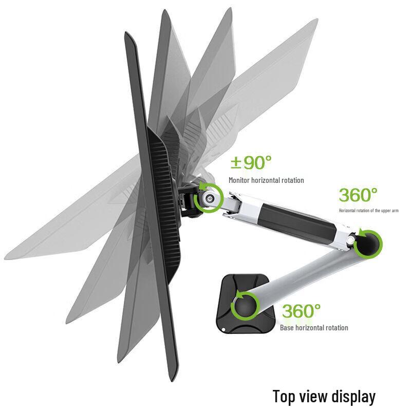 Ollymurs Adjustable Monitor Arm Desk Mount