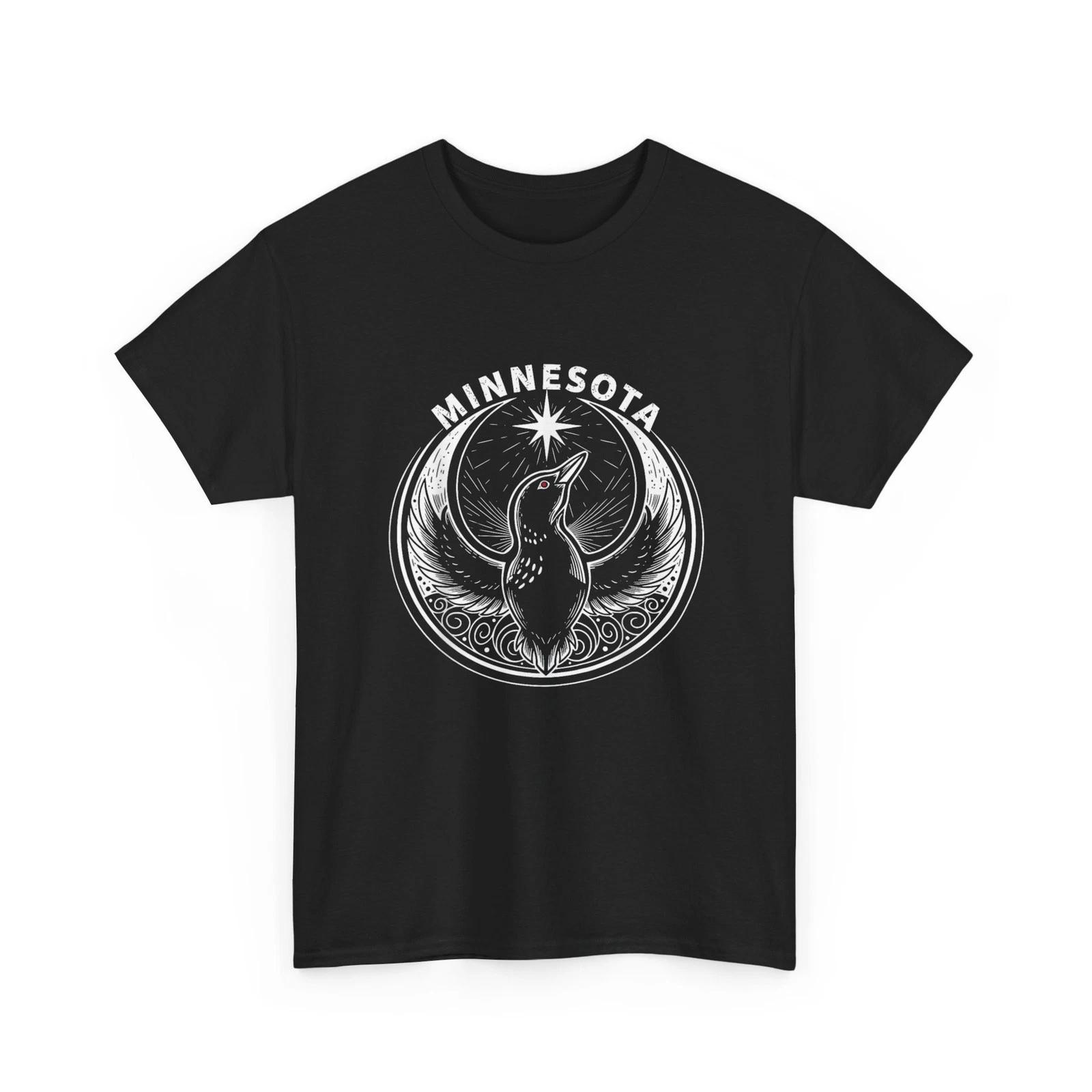 Minnesota Shirt, Rebel Loon New MN State Flag Women Men Shirt XL