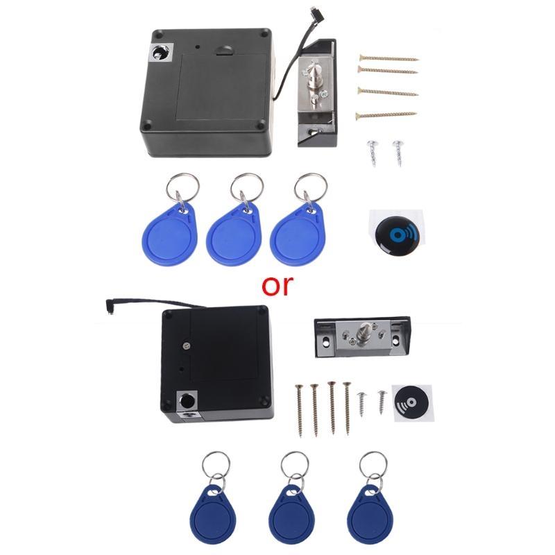 Cabinet Invisible Electronic RFID Lock Keyless Drawer Door Locks L