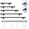 Aquarium Unterwasser LED Fischbecken Dekoratives Licht 8CM/28CM/38CM/48CM Wasserdicht 15W 220V EU Stecker